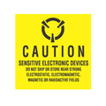 Transforming Technologies 2x2, Caution Sensitive Electronic Devices, label LB9090